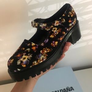 Never worn Nicole Saldana Mary Janes